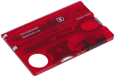 Victorinox Swisscard Lite Ruby красный