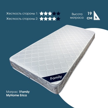 Матрас 1FAMILY MyHome Erica, 150x220x19 см