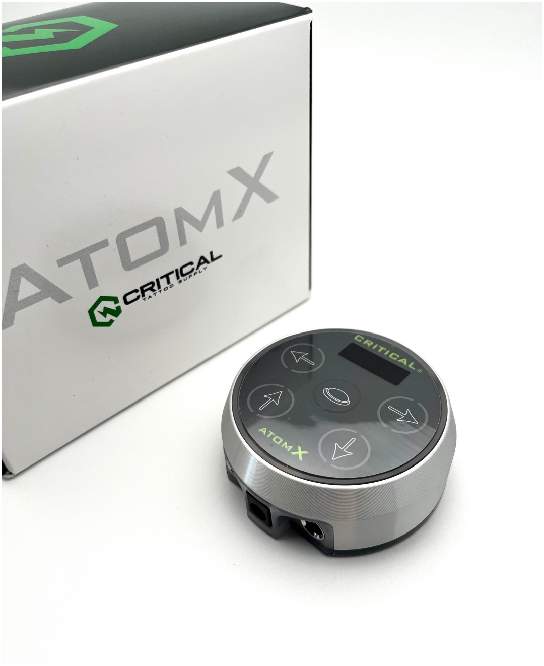 Блок питания для тату машинки CRITICAL Atom X Silver 17 В