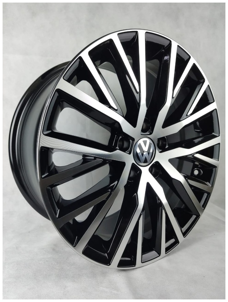 RS 545 8x17/5x112 D57.1 ET41 черный, серебристый