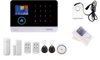 Комплект умного дома Стражник датчик движения, открытия, протечки, пульт управления, сирена