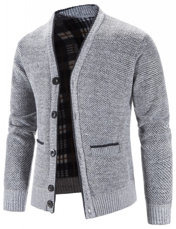 Кардиган Urban Outfit серебристый, графит