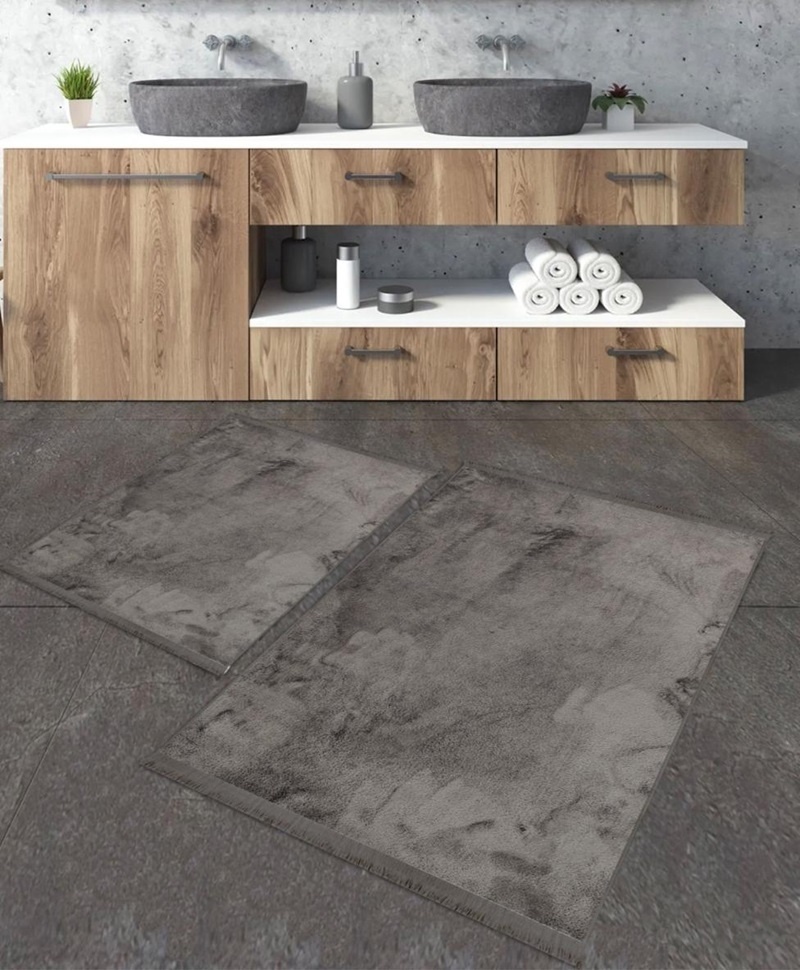 LifeGoods.kz комплект ковриков LG49659 100x60 см, микрофибра, полиэстер