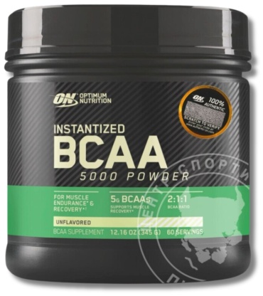 BCAA Optimum Nutrition BCAA Micronized Instant 5000 нейтральный 345 г