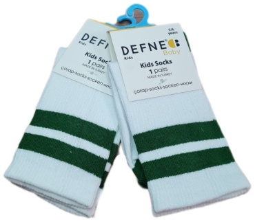 Носки DEFNE DFN1C-E005-22 2 пары белый на 5-6 лет