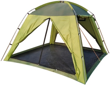Палатка CAMPING Gear кемпинговая 8-местная зеленый