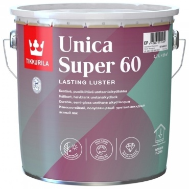 Tikkurila UNICA SUPER 60 EP алкидно-уретановая основа 9 л