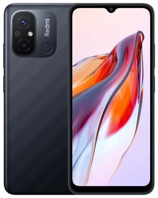 Смартфон Xiaomi Redmi 12C 4 ГБ/128 ГБ серый
