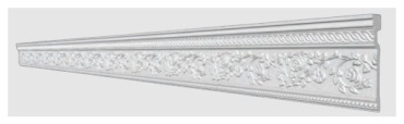 Glanzepol GP-100 2000x24x130 мм белый