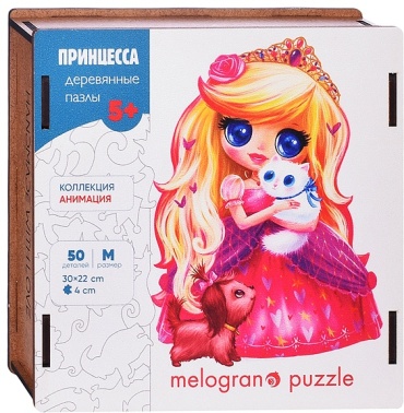 Melograno puzzle Принцесса классический 50 деталей