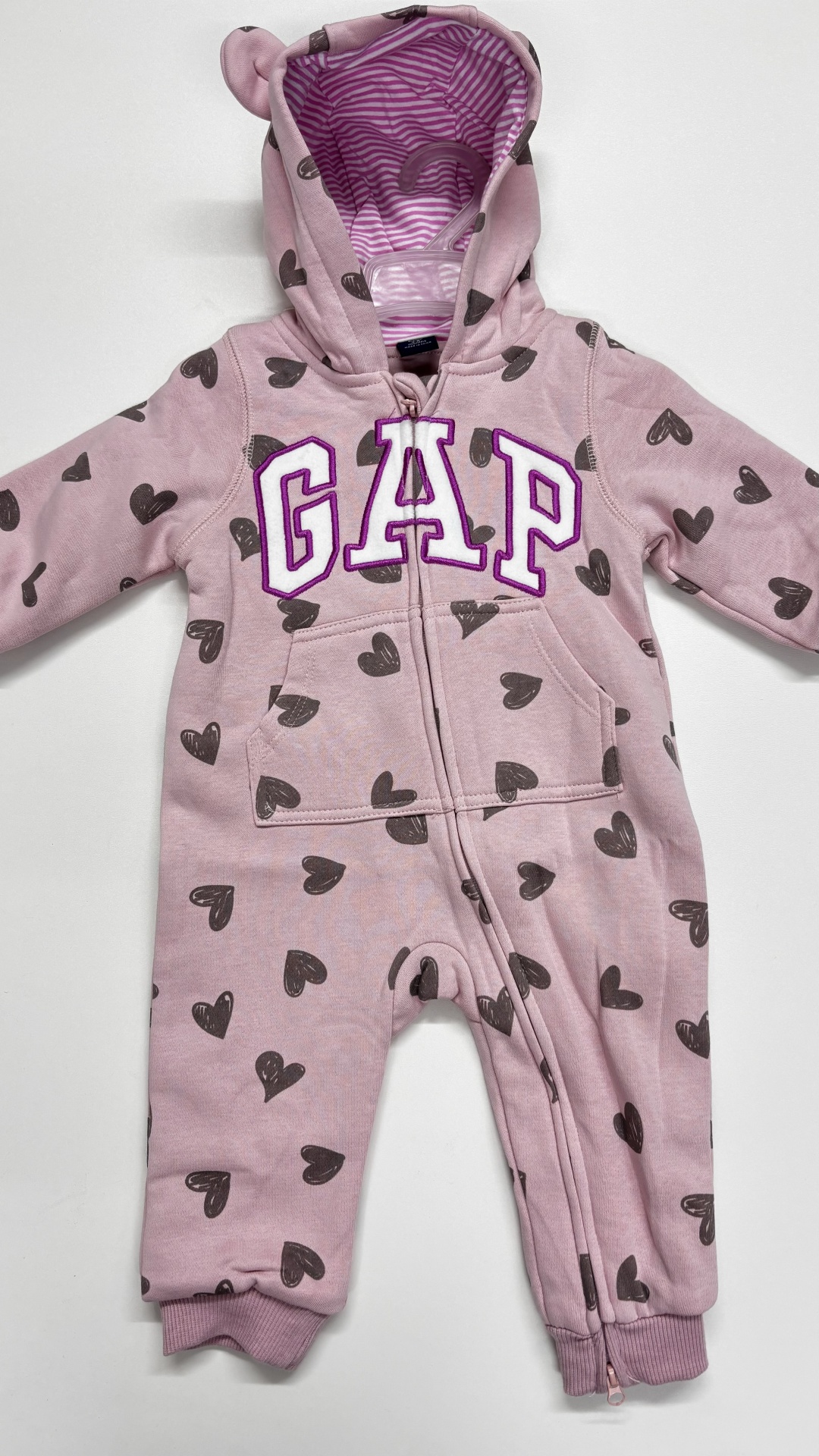 Комбинезон carters love розовый