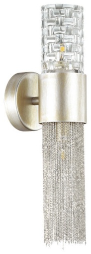 Бра настенный Odeon Light G9, серебристый