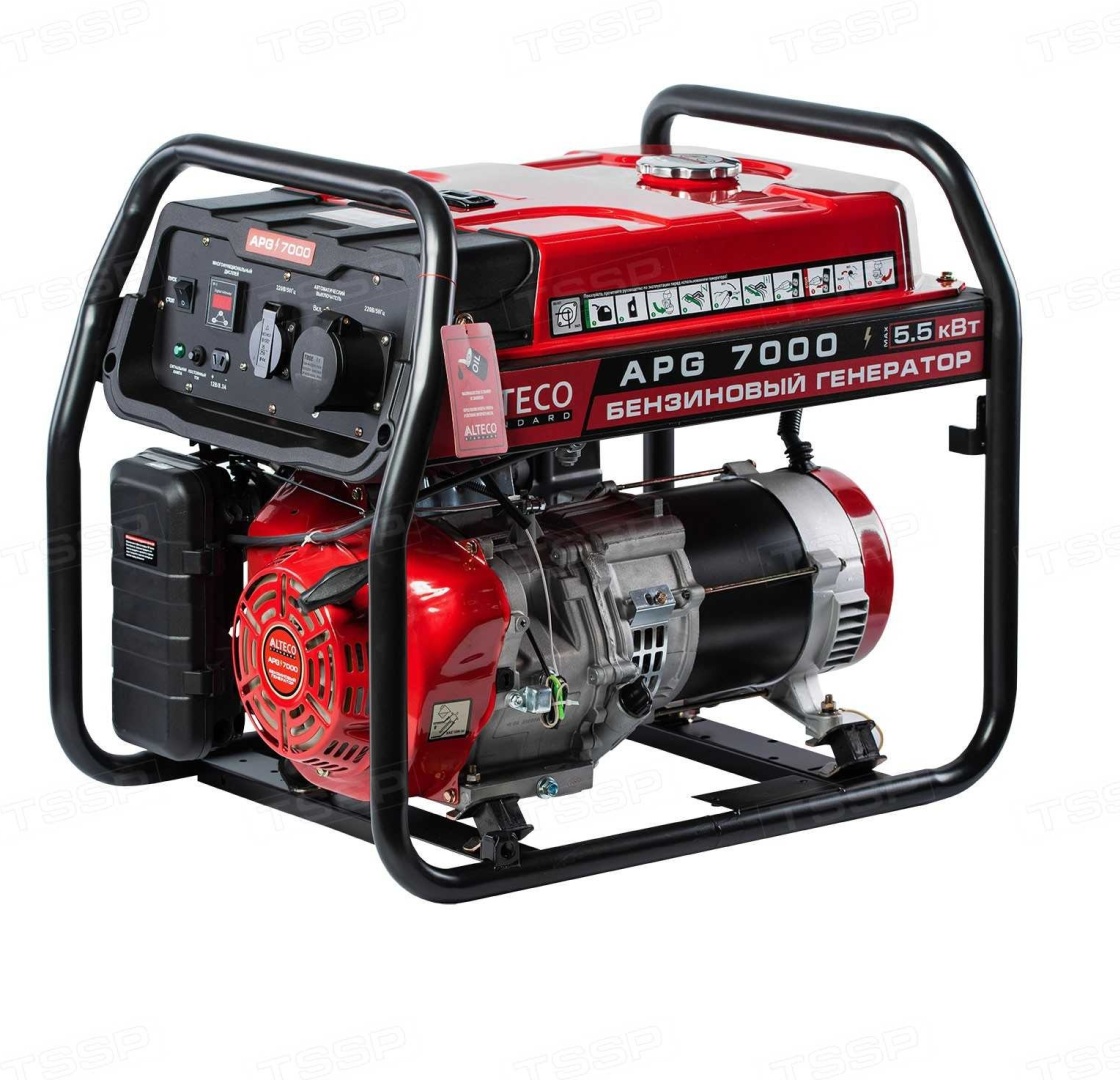 Купить Бензиновый генератор ALTECO APG-7000 (N) / 5кВт / 220В в Алматы ...