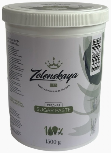 Zelenskaya LAB SUGAR PASTE паста, средняя 1500 г