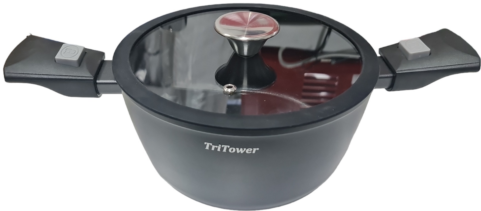 Кастрюля 4 л, TriTower TT2401C алюминий