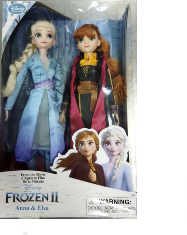 Кукла коллекционная Frozen Анна и Эльза 28 см