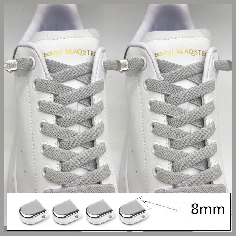 SHOELACES 889516 серый 100 см