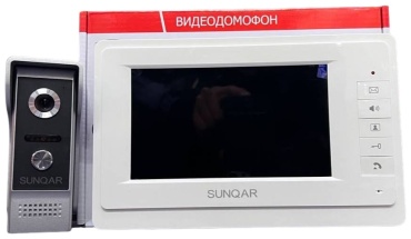 Sunqar видеодомофон V70F-M4 белый