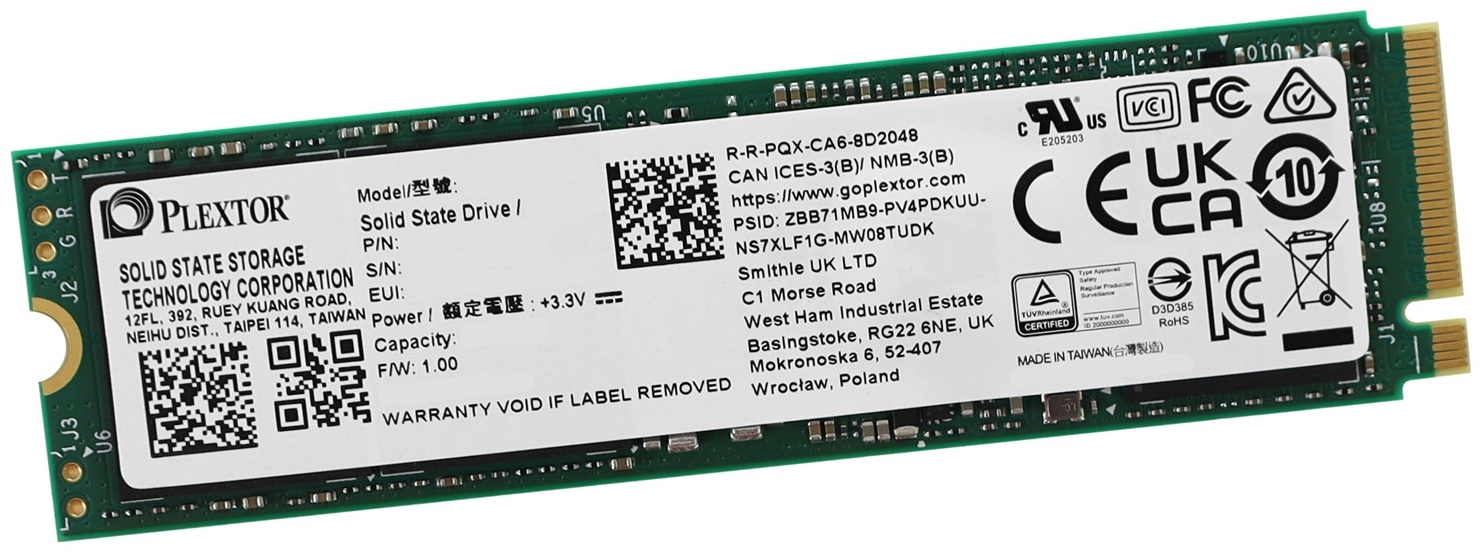 PLEXTOR PX-512M10PGN PCIe Gen4 NVMe接続対応 高速M.2 SSD