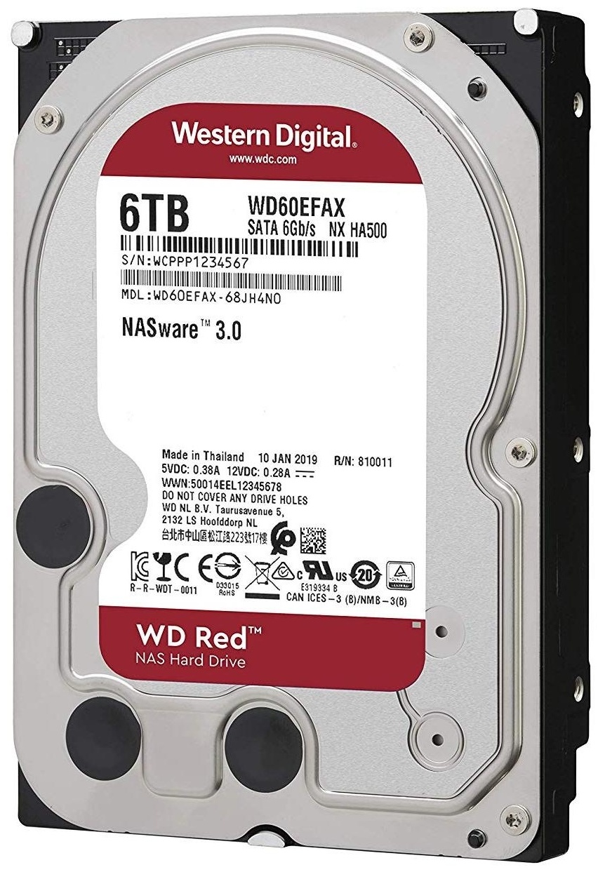 Western Digital Red WD60EFAX 6 Tb