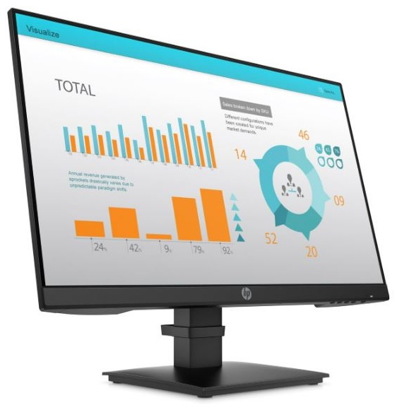 Монитор 23.8" HP P24 G4 1A7E5AA#ABB черный