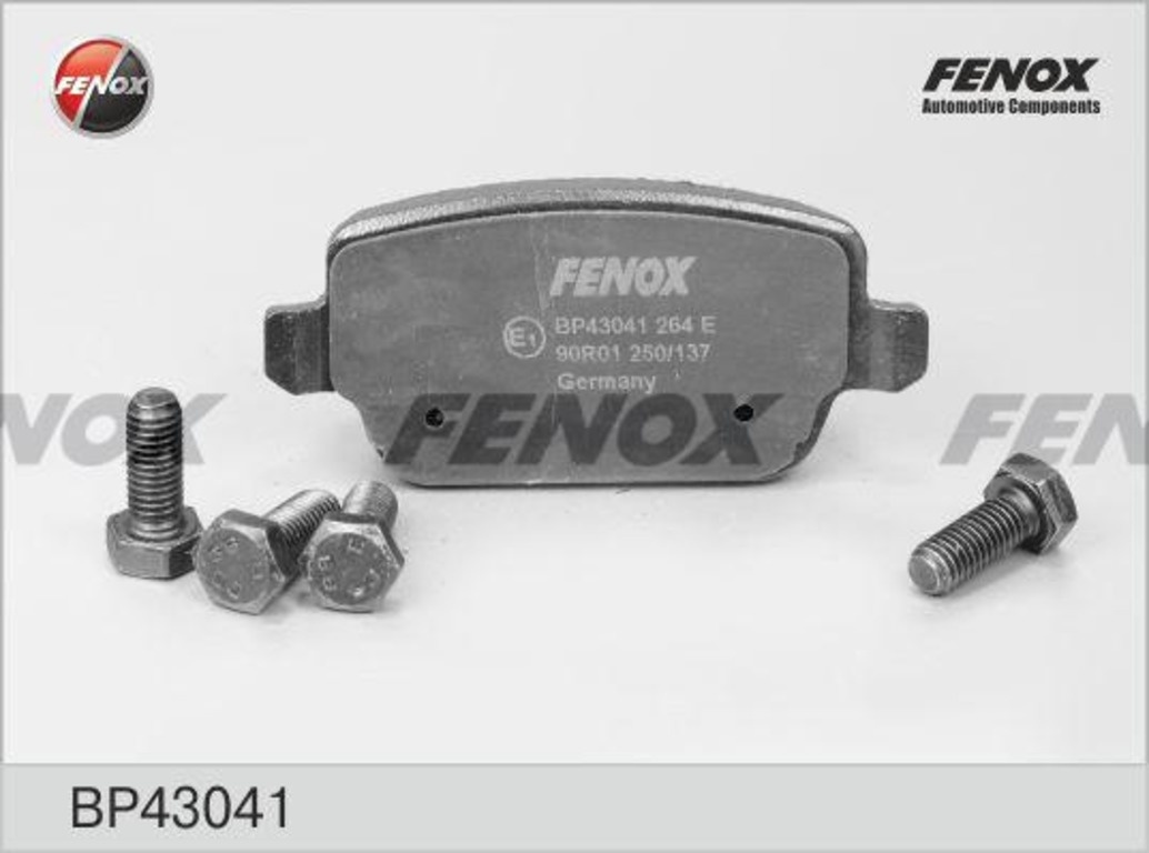 Колодки FENOX задние BP43041 4 шт