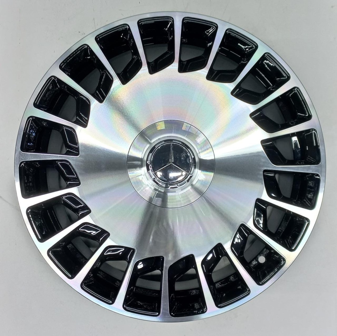 Mercedes-Benz 019-19 8.5x19/5x112 D66.6 ET35 черный, серебристый