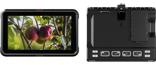 Купить Накамерный монитор Atomos Ninja V с AtomX CAST черный в Алматы ...