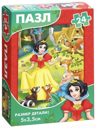 Puzzle Time Детские сказки №4 7984248 24 деталей