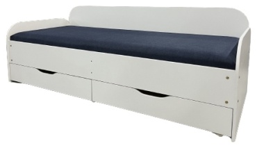 Кровать подростковая Dream 56G, 90x200 см, белый