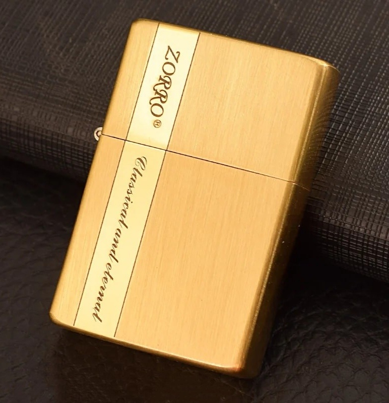 Zorro бензиновая зажигалка Z91329C, металлический сплав