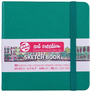 Art Creation Sketchbook 9314204M, A5, 80 листов, зеленый