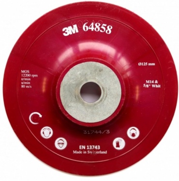 3M Оправка для фибровых кругов 125х22мм 64858 M14