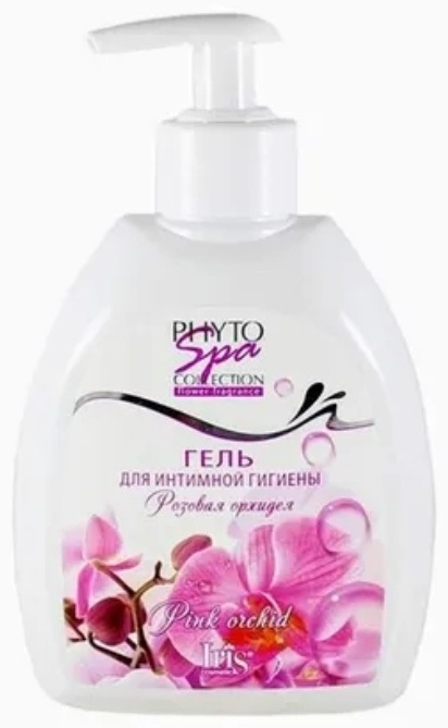 Iris cosmetic Розовая орхидея гель для интимной гигиены 300 мл