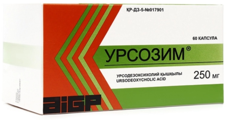 УРСОЗИМ 250мг N60 капс