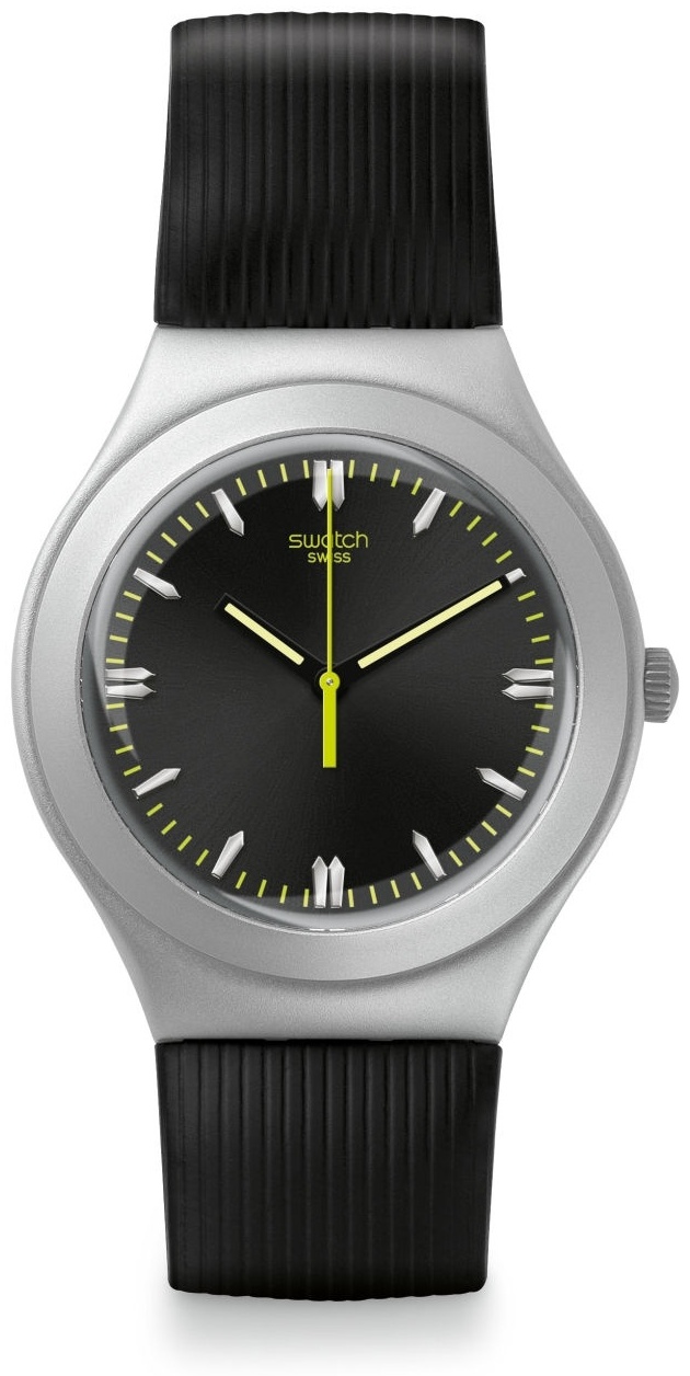 Кварцевые Swatch Bello Nero YGS1008 алюминий