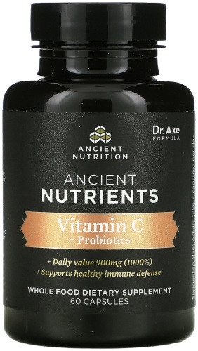 Ancient Nutrition Vitamin C + Probiotics капсулы 60 шт