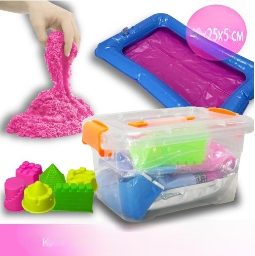 Кинетический песок 8398018_290014-2 розовый 1 кг