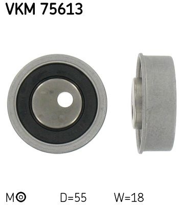 SKF Натяжной Ролик, Ремень ГРМ VKM75613