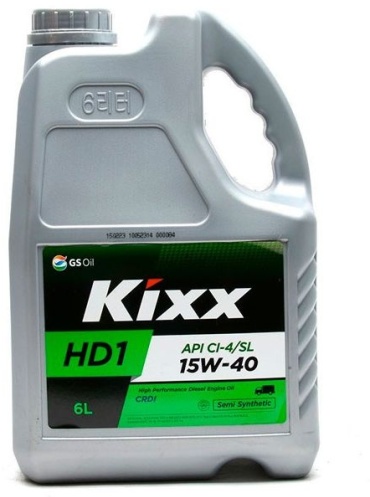 Минеральное Kixx HD1 15W-40 6 л