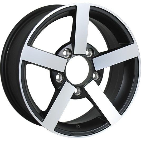 BW 1382 6.5x16/5x139.7 D98.5 ET35 черный, серебристый