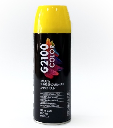 G2100 эмаль Color 1023 ярко-желтый 400 мл