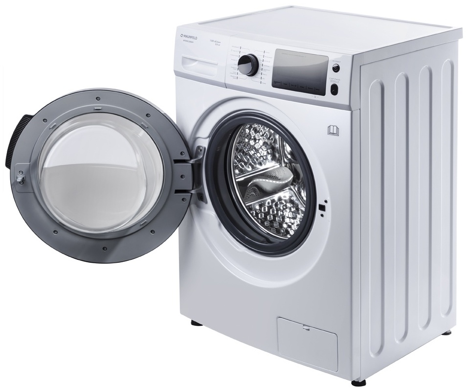 Стиральная машина c сушкой инвертором и паром MAUNFELD MFWM1586WH 5