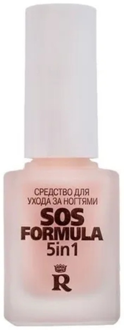 RELOUIS лак укрепитель SOS formula 5 в 1 12 мл