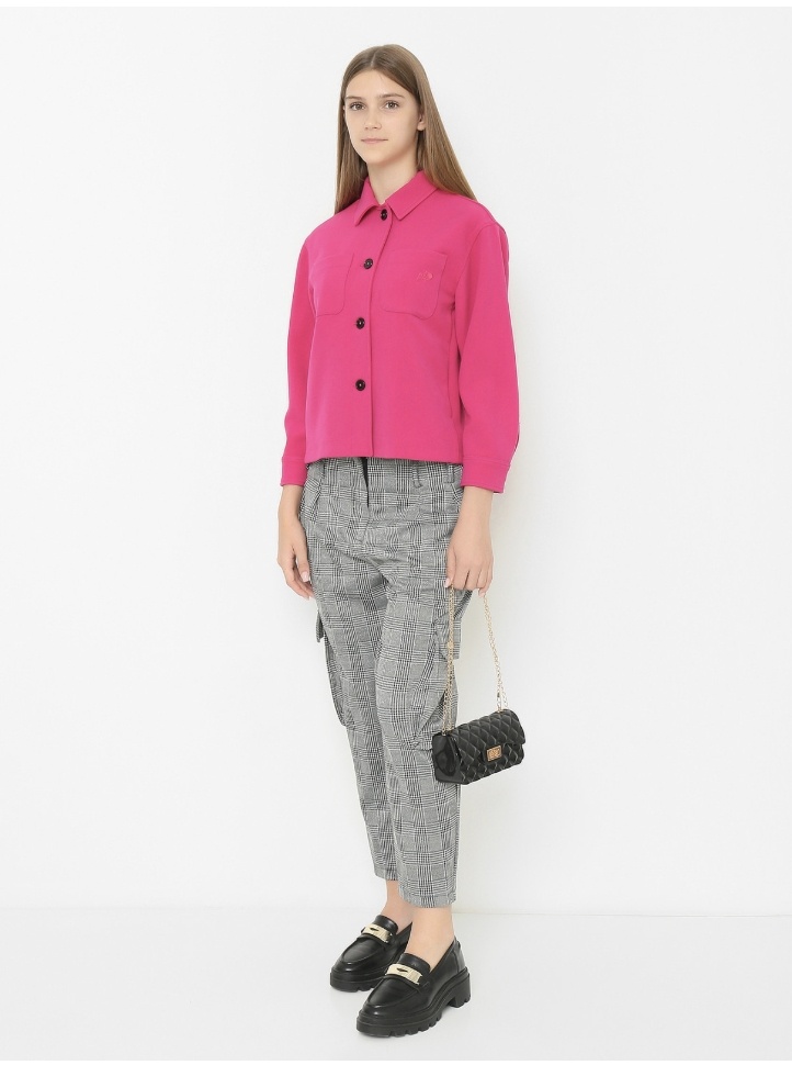 Повседневные брюки PINKO UP черный, белый