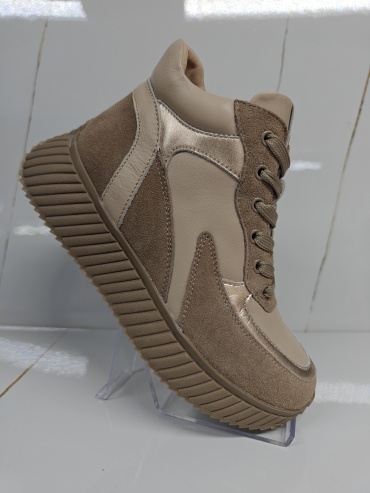 Кроссовки QuQi Shoes Кроссовки бежевый