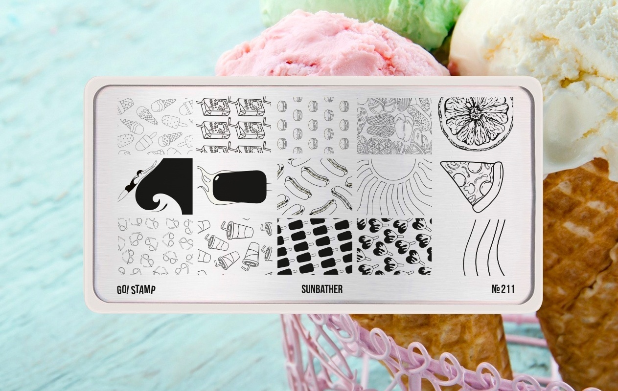 Go! Stamp пластины 211 Sunbather