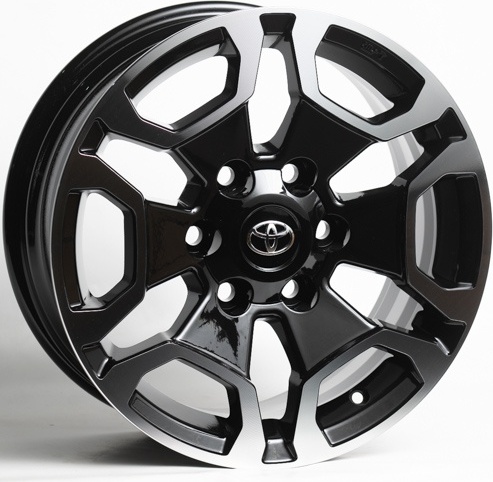 BW 1148D 7.5x17/6x139.7 D106.1 ET30 черный, серебристый