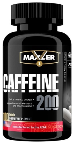 Maxler Caffeine 200 100 таблеток