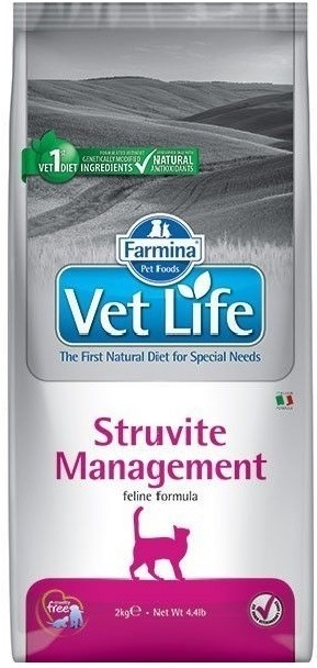 Купить Корм Farmina Vet Life Struvite Management при проблемах с МКБ ...